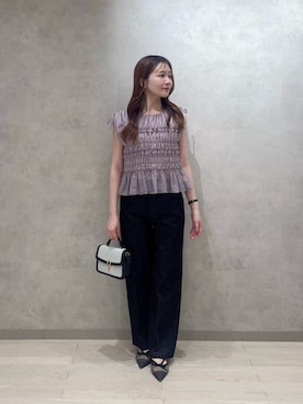 「PROPORTION BODY DRESSING（プロポーションボディドレッシング）のアイテム」を使った、PROPORTION STAFFさん（レディース・154cm）の夏コーディネート