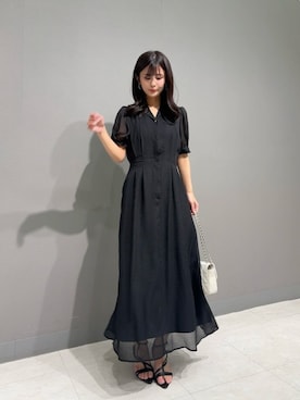 「PROPORTION BODY DRESSING（プロポーションボディドレッシング）のアイテム」を使った、PROPORTION STAFFさん（レディース・159cm）の夏コーディネート