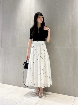 「PROPORTION BODY DRESSING（プロポーションボディドレッシング）のアイテム」を使った、PROPORTION STAFFさん（レディース・162cm）の春コーディネート