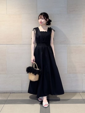 「PROPORTION BODY DRESSING（プロポーションボディドレッシング）のアイテム」を使った、PROPORTION STAFFさん（レディース・155cm）の夏コーディネート