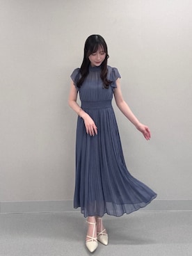 「EDIT COLOGNE（エディットコロン）のアイテム」を使った、PROPORTION STAFFさん（レディース・152cm）の秋コーディネート