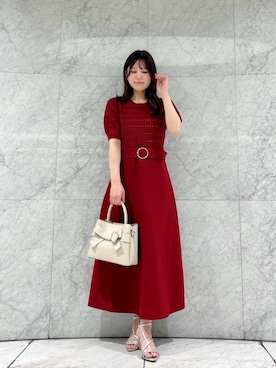 「PROPORTION BODY DRESSING（プロポーションボディドレッシング）のアイテム」を使った、PROPORTION STAFFさん（レディース・153cm）の春コーディネート