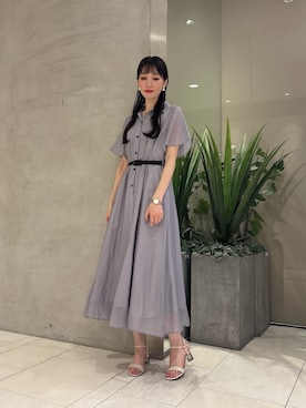 「PROPORTION BODY DRESSING（プロポーションボディドレッシング）のアイテム」を使った、PROPORTION STAFFさん（レディース・162cm）の夏コーディネート