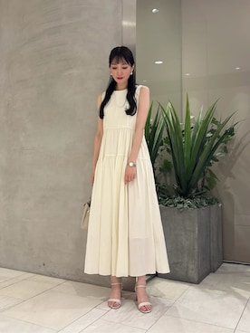 「PROPORTION BODY DRESSING（プロポーションボディドレッシング）のアイテム」を使った、PROPORTION STAFFさん（レディース・162cm）の夏コーディネート