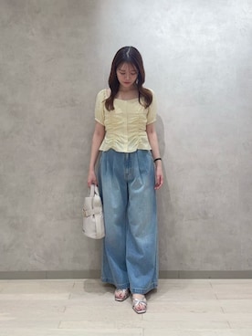 PROPORTION STAFFさん(レディース・154cm)の夏コーディネート