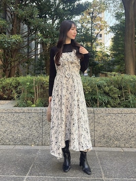 PROPORTION STAFFさん（レディース・162cm）の冬コーディネート