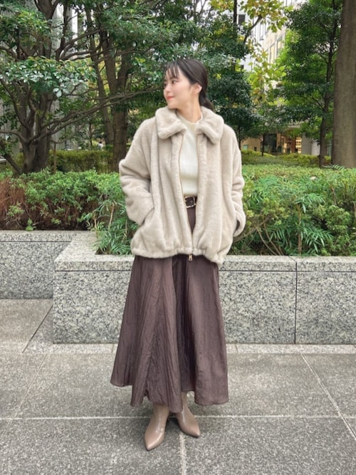 セール】フェイクファーブルゾン / 1215255003（ブルゾン