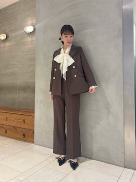 PROPORTION STAFFさん（レディース・162cm）の秋コーディネート