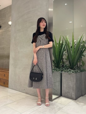 「PROPORTION BODY DRESSING（プロポーションボディドレッシング）のアイテム」を使った、PROPORTION STAFFさん（レディース・162cm）の春コーディネート