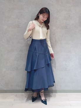 PROPORTION STAFFさん（レディース・154cm）の春コーディネート