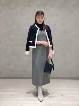 「アイテム（アンサンブル）」を使った、PROPORTION STAFFさん（レディース・154cm）の秋コーディネート