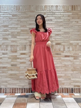 「PROPORTION BODY DRESSING（プロポーションボディドレッシング）のアイテム」を使った、PROPORTION STAFFさん（レディース・154cm）の夏コーディネート