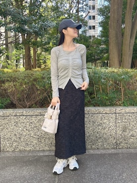 PROPORTION STAFFさん（レディース・161cm）の春コーディネート