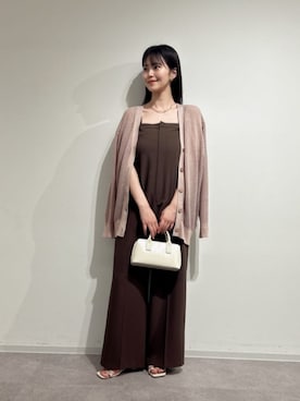 「アイテム（つなぎ/オールインワン）」を使った、PROPORTION STAFFさん（レディース・161cm）の夏コーディネート