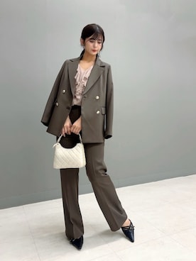 PROPORTION STAFFさん（レディース・159cm）の秋コーディネート