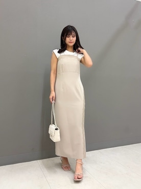 「PROPORTION BODY DRESSING（プロポーションボディドレッシング）のアイテム」を使った、PROPORTION STAFFさん（レディース・159cm）の夏コーディネート