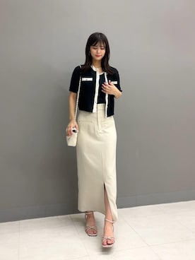「PROPORTION BODY DRESSING（プロポーションボディドレッシング）のアイテム」を使った、PROPORTION STAFFさん（レディース・159cm）の夏コーディネート