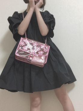 「LOWRYS FARM（ローリーズファーム）のアイテム（財布/小物）」を使った、Nanaさん（レディース・152cm）の秋コーディネート