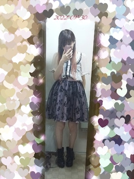 「膝丈スカート」｜†りりにゃん†さん（レディース・159cm）の秋コーディネート