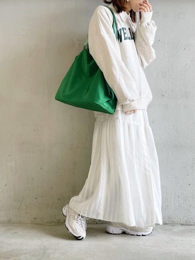 「TODAYFUL（トゥデイフル）のアイテム（シャツワンピース）」を使った、noriさん（レディース・159cm）の冬コーディネート