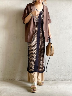 noriさん（レディース・159cm）の夏コーディネート
