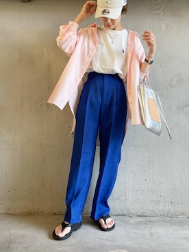 noriさん（レディース・159cm）の夏コーディネート