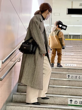 noriさん（レディース・159cm）の冬コーディネート