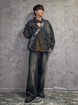kosukeさん（骨格ストレート・メンズ・181cm）の秋コーディネート