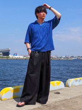 「アイテム（アクセサリー）」を使った、kosukeさん（メンズ・181cm）の夏コーディネート