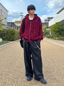 「アイテム（ウォレットチェーン）」を使った、kosukeさん（メンズ・181cm）の秋コーディネート