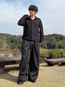 「CASPER JOHN（キャスパージョン）のアイテム」を使った、kosukeさん（メンズ・181cm）の春コーディネート