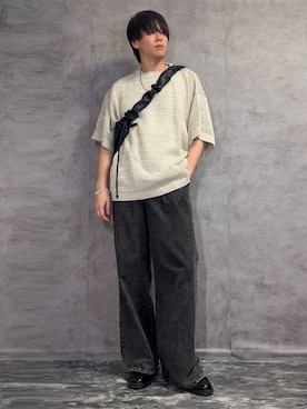 「Dr. Martens（ドクターマーチン）のアイテム」を使った、kosukeさん（メンズ・181cm）の夏コーディネート