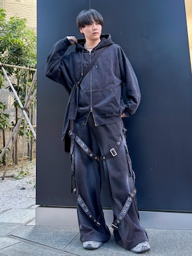 「KUUUPY（クーピー）のアイテム」を使った、kosukeさん（メンズ・181cm）の春コーディネート