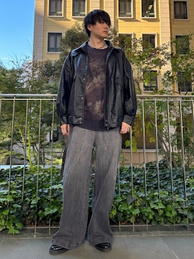 「GRANCY（グランシー）のアイテム」を使った、kosukeさん（メンズ・181cm）の冬コーディネート