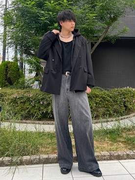 「Dr. Martens（ドクターマーチン）のアイテム」を使った、kosukeさん（メンズ・181cm）の秋コーディネート