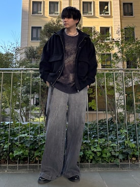 「Dr. Martens（ドクターマーチン）のアイテム」を使った、kosukeさん（メンズ・181cm）の秋コーディネート