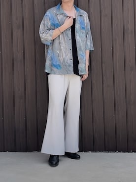 「大学生コーデ」｜「アイテム（ブーツ）」を使った、kosukeさん（メンズ・181cm）の夏コーディネート