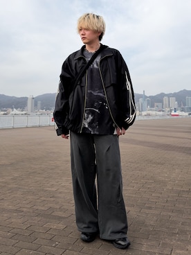 kosukeさん（メンズ・181cm）の春コーディネート