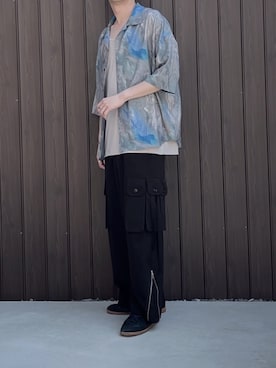 「ジャーマントレーナー」｜「アイテム（その他）」を使った、kosukeさん（メンズ・181cm）の春コーディネート