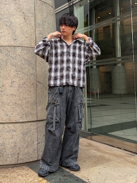 「Lui's（ルイス）のアイテム」を使った、kosukeさん（メンズ・181cm）の秋コーディネート