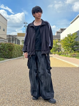 「アイテム（ブルゾン）」を使った、kosukeさん（メンズ・181cm・20代）の秋コーディネート