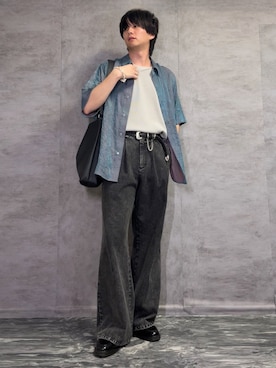 「アイテム（ブレスレット）」を使った、kosukeさん（メンズ・181cm・20代）の夏コーディネート