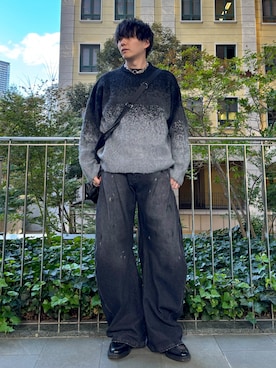 「アイテム（ショルダーバッグ）」を使った、kosukeさん（メンズ・181cm・20代）の秋コーディネート