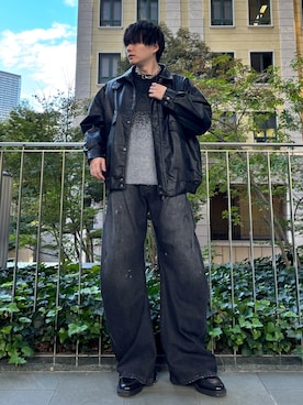 kosukeさん（骨格ストレート・メンズ・181cm）の冬コーディネート