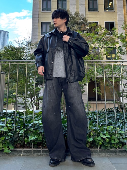 ダークウォッシュカーブデニム（デニムパンツ）｜CONZ（コンズ）の