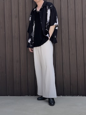「大学生コーデ」｜「アイテム（ブーツ）」を使った、kosukeさん（メンズ・181cm）の夏コーディネート