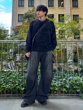 「アイテム（ショルダーバッグ）」を使った、kosukeさん（メンズ・181cm）の秋コーディネート