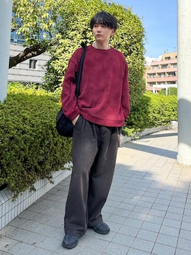 「アイテム（ウォレットチェーン）」を使った、kosukeさん（メンズ・181cm）の秋コーディネート