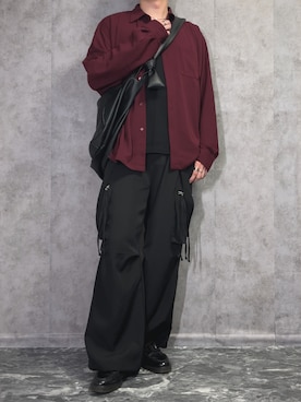 「大学生コーデ」｜「アイテム（ローファー）」を使った、kosukeさん（メンズ・181cm）の秋コーディネート