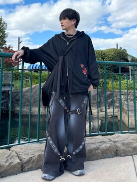 「アイテム（アクセサリー）」を使った、kosukeさん（メンズ・181cm）の秋コーディネート